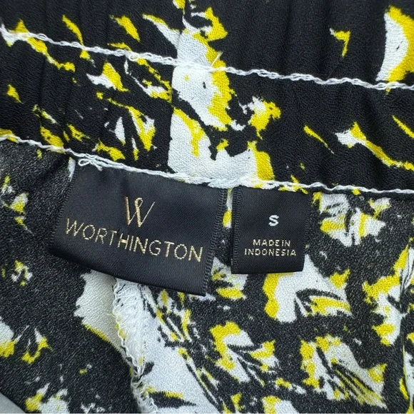 Tropical Pineapple Print Pants Womens size Small - Picture 8 of 8